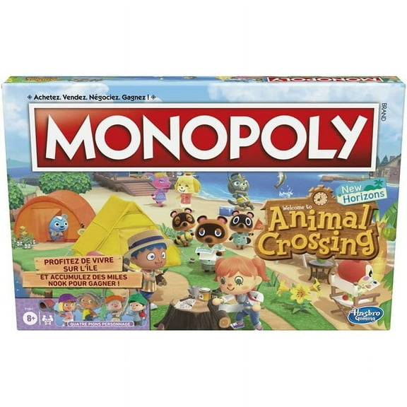 Hasbro Monopoly Animal Crossing Board Games, Paper