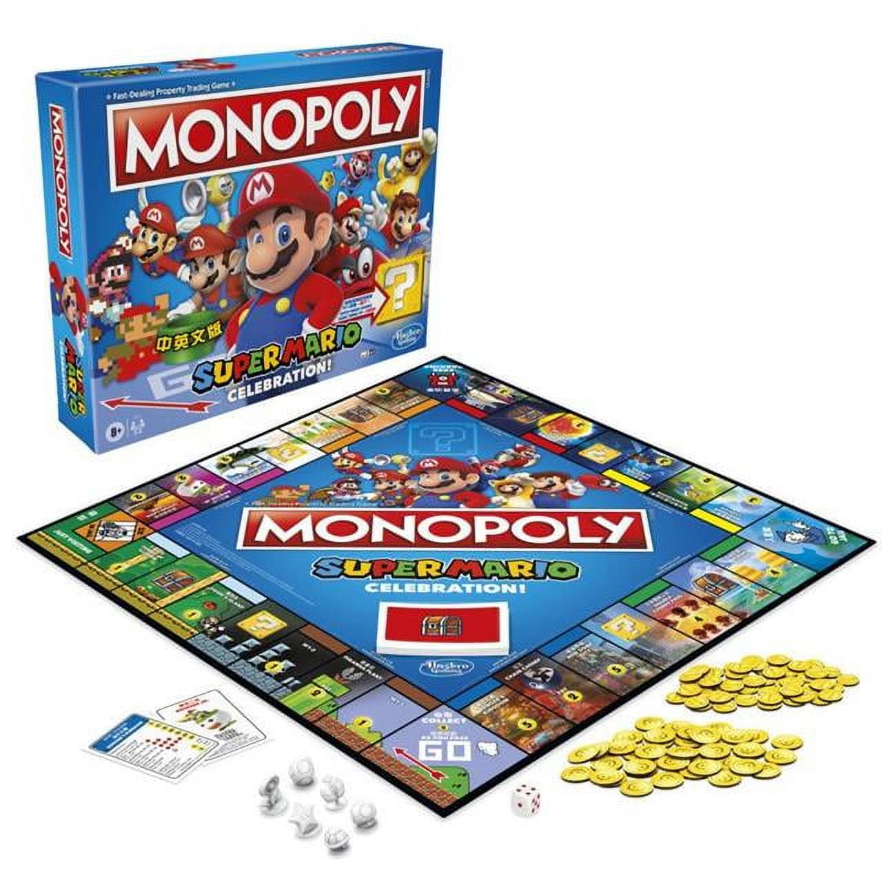 Hasbro Monopoly Super Mario Celebration Edition Board Game 
