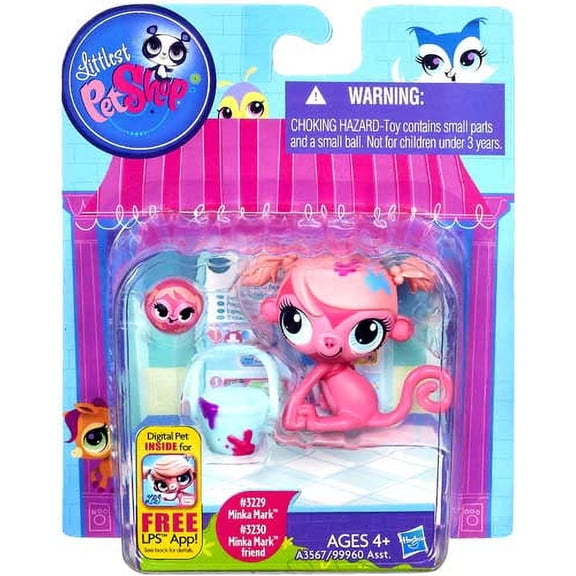 Hasbro Multicolor Collectible Minka Mark & Friend Action Figures 2-Pack