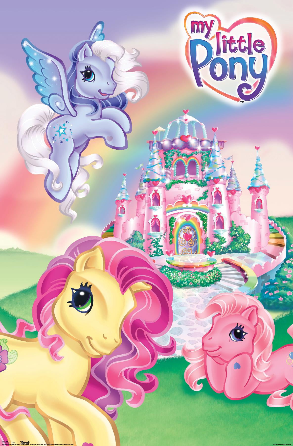 Hasbro My Little Pony - Castle Wall Poster, 22.375