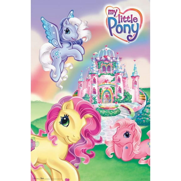 Hasbro My Little Pony - Castle Wall Poster, 22.375" x 34"