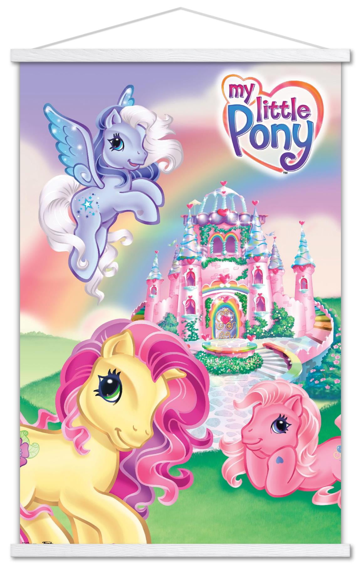 Hasbro My Little Pony - Castle Wall Poster, 22.375
