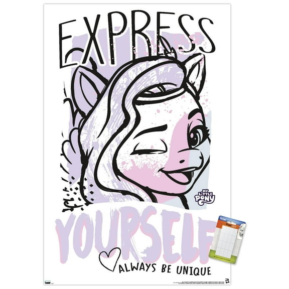 Hasbro My Little Pony - Express Yourself Wall Poster, 14.725" x 22.375"