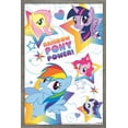thumbnail image 1 of Hasbro My Little Pony - Group Wall Poster, 22.375" x 34", Framed, 1 of 5