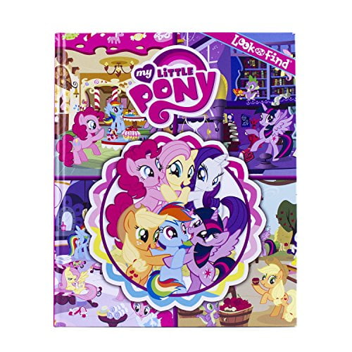 Pre-Owned Hasbro - My Little Pony Look and Find Book - PI Kids (Hardcover) 1503720446 9781503720442