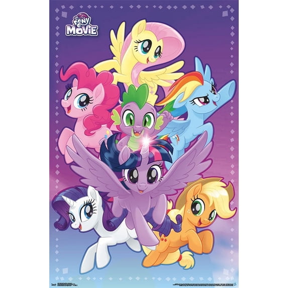Hasbro My Little Pony Movie - Adventure Wall Poster, 22.375" x 34"