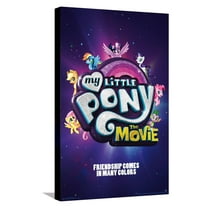 Hasbro My Little Pony Movie - One Sheet Canvas Wall Poster, 14.725" x 22.375"