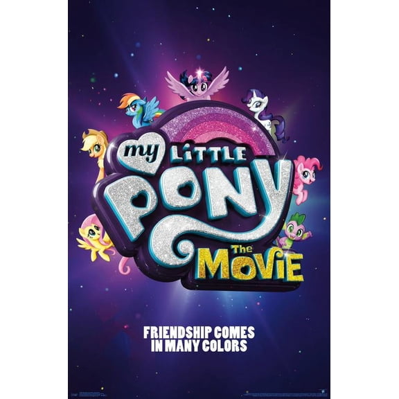 Hasbro My Little Pony Movie - One Sheet Wall Poster, 22.375" x 34"