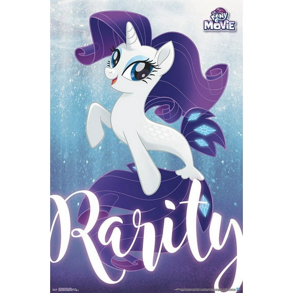 Hasbro My Little Pony Movie - Rarity Wall Poster, 22.375" x 34"