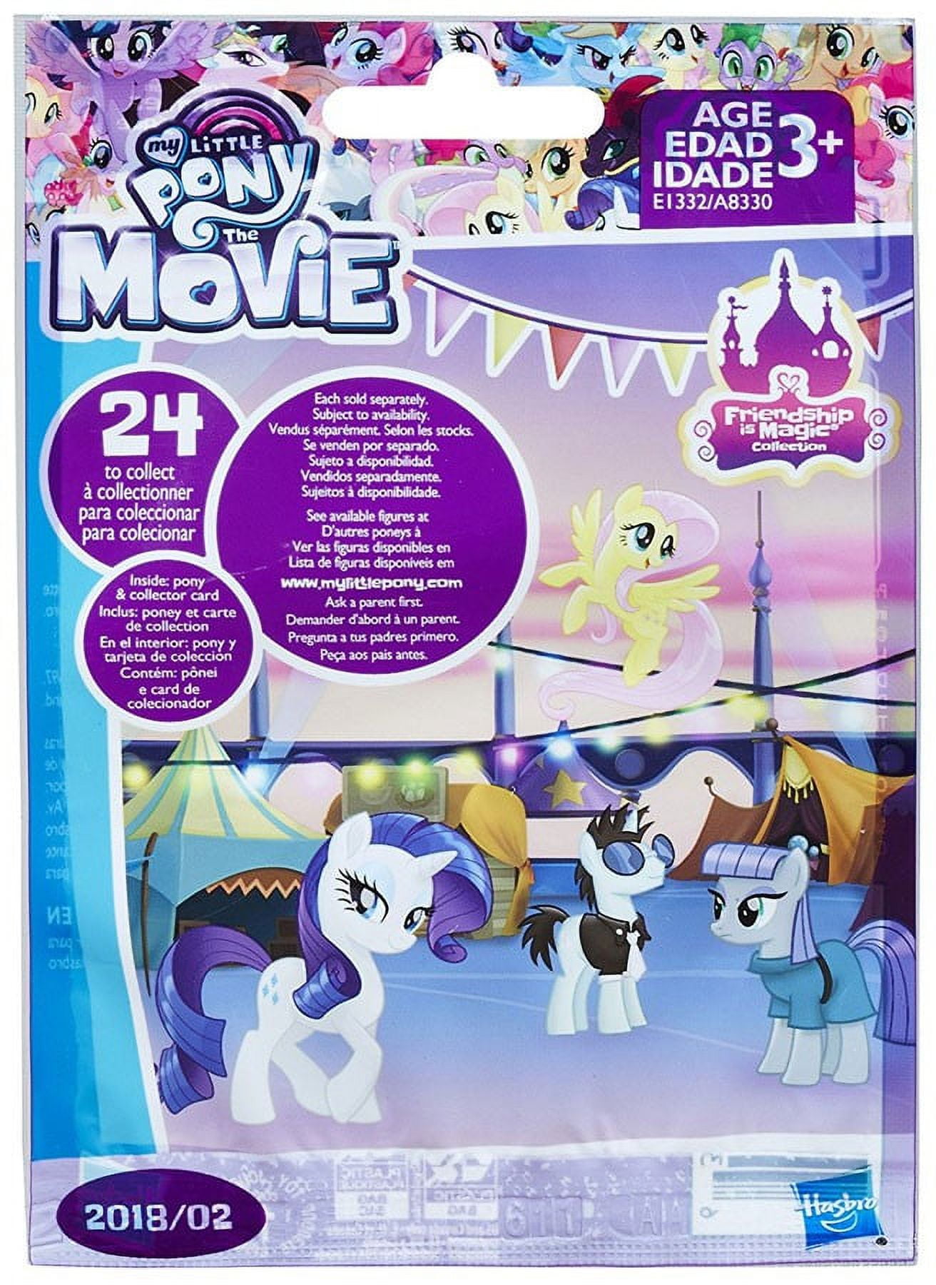 Hasbro My Little Pony Mystery Pack, Series 24, 24 Collectible Pony Figures, Action Figures