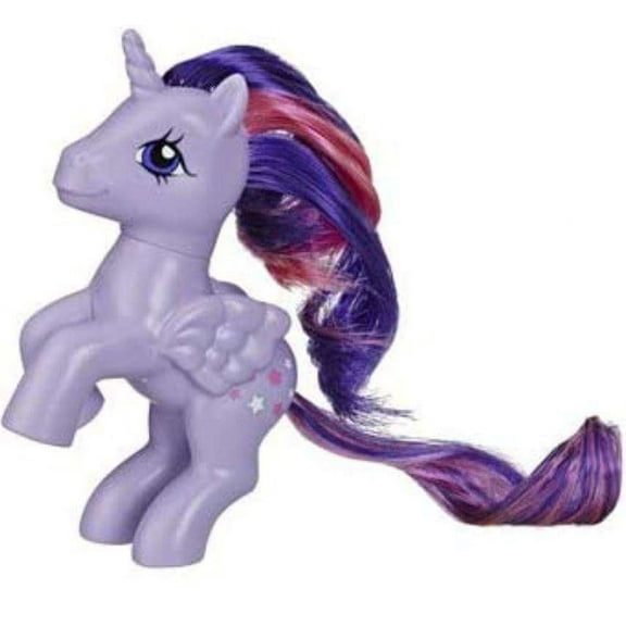 Hasbro My Little Pony Retro Rainbow Mane 6 Twilight Sparkle Mini Figure, Doll