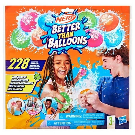 Hasbro HSBF8743 Nerf Super Soaker Better than Balloons 7 Assortment Toys, Pack of 228