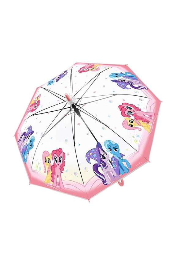Original My Little Pony Cute Transparent stick Umbrella