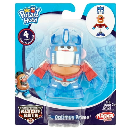 Hasbro Playskool Friends Mr. Potato Head Transformers Rescue Bots Optimus Prime Toy Age 2+, 4 count