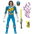 thumbnail image 1 of Hasbro Power Rangers Collectible Kids Blue Ranger Action Figures, Plastic Multicolor, 5" x 10", 1 of 8