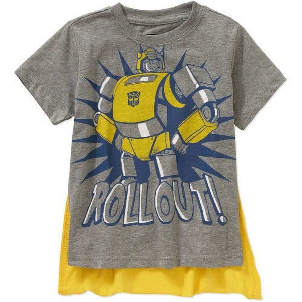 Hasbro Rollout! Toddler Boy Short Sleeve Caped Tee