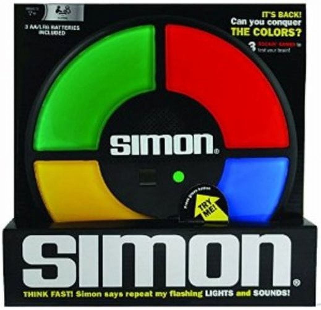 Hasbro Simon 2 Handheld Game 90s Memory Game Simon Says