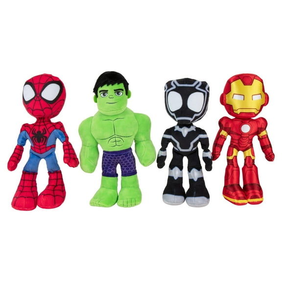 Hasbro Soft Child Stuffed Animals & Plush Toys, PP Cotton Multicolor, 1x 12x 3 Inches, 2 lb, 4 Pack