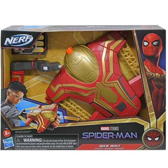 Hasbro Spiderman No Way Home MOVIE HERO NERF BLASTER