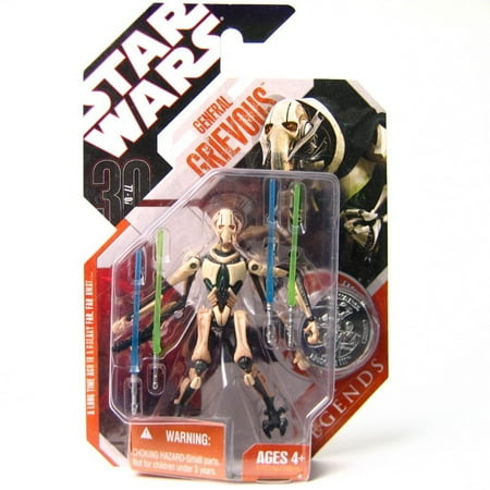 Hasbro Star Wars 3 3/4" Basic Figure General Grievous 4-ARM