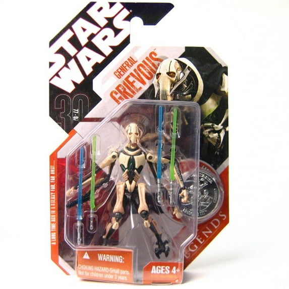 Hasbro Star Wars 3 3/4" Basic Figure General Grievous 4-ARM