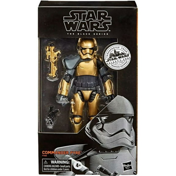 Hasbro Star Wars Black Series Commander Pyre Collectible Action Figure, 8+, 0.75 lb, Black
