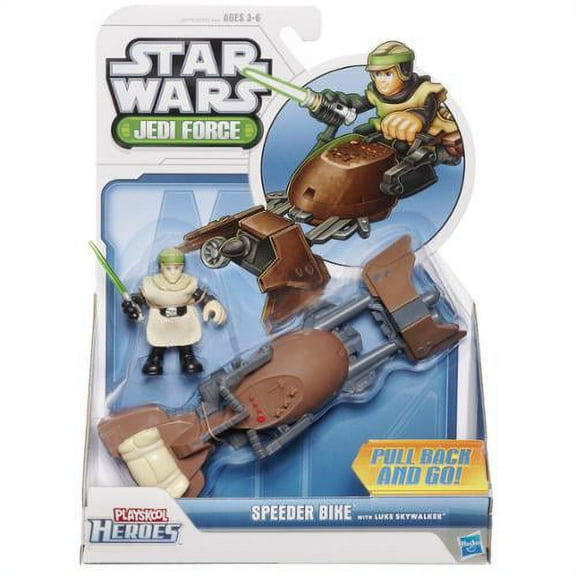 Hasbro Star Wars Jedi Force Speeder Bike with Luke Action Figure