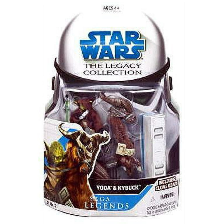 Hasbro Star Wars Legacy Collection Yoda Kybuck Action Figure