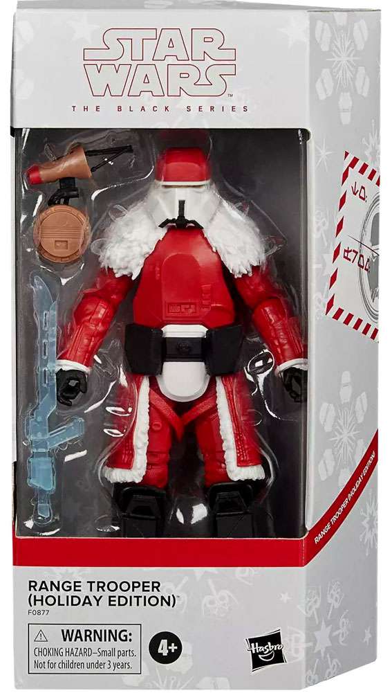 Hasbro Star Wars Black Series - Holiday Range Trooper - Action Figure Edizione Limitata Con Accessori - Collezionismo Star Wars