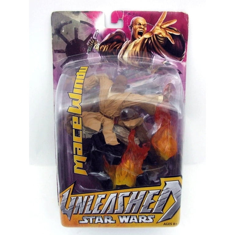 Hasbro Star Wars Unleashed Mace Windu Action Figure - Walmart.com