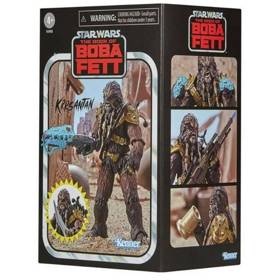 Hasbro Star Wars Vintage Collection Krrsantan Action Figure, 3.75 Inches, No Batteries