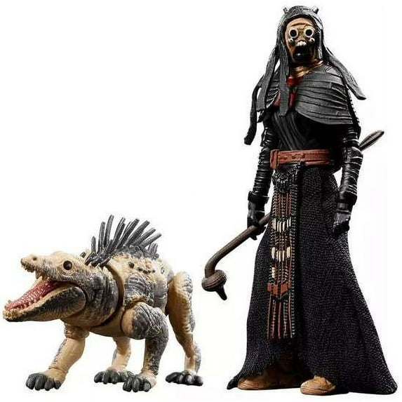 Hasbro Star Wars Vintage Collection Tusken Warrior & Massiff Action Figure 2-Pack, No Batteries