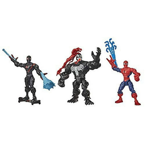 Hasbro Super Hero Mashers Collectible Child Venom Action Figure, Plastic Multicolor, 6"