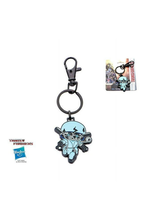 TF5SQKSKC01 Transformers The Last Knight Base Metal Squeaks with Black IP Key Chain