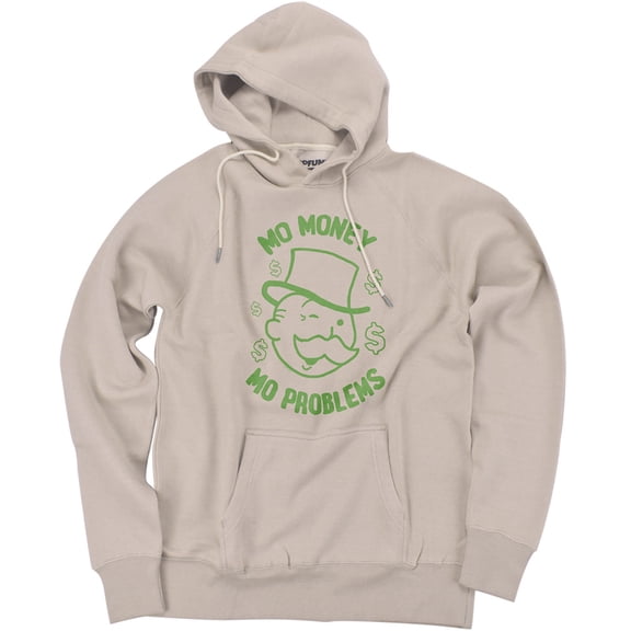 Hasbro The Don't Pass Go Official Premium Ultrasoft Tri-Blend Hoodie (2X-Large) Sand