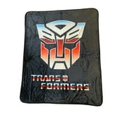 Hasbro Transformers Autobot Symbol 80's Cartoon Throw Blanket