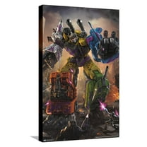 Hasbro Transformers - Bruticus Canvas Wall Poster, 14.725" x 22.375"