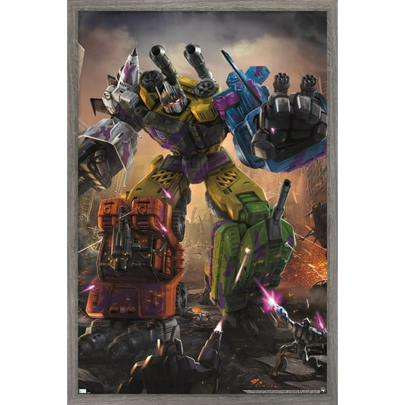 Hasbro Transformers - Bruticus Wall Poster, 14.725" x 22.375" Framed