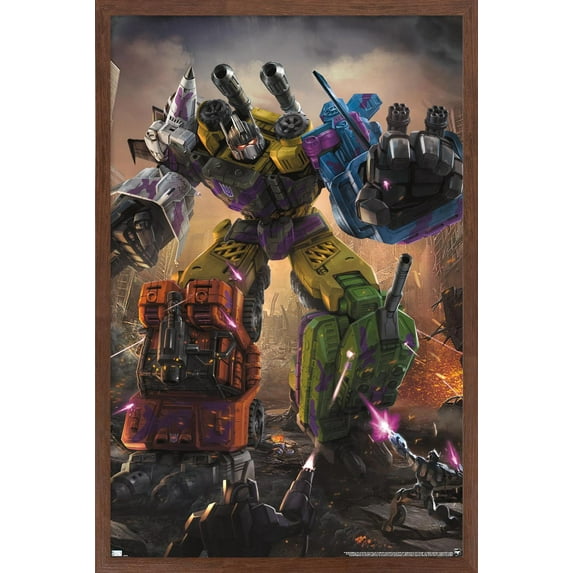 Hasbro Transformers - Bruticus Wall Poster, 14.725" x 22.375" Framed