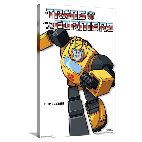 Hasbro Transformers - Bumblebee Feature Series Canvas Wall Poster, 22.375" x 34"