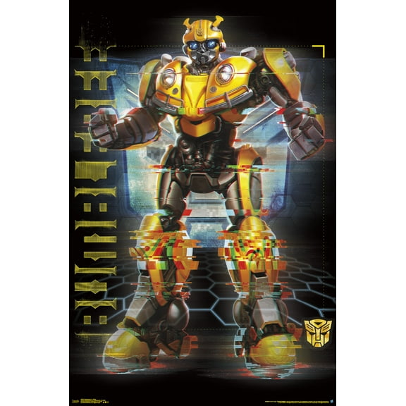 Hasbro Transformers: Bumblebee - Glitch Wall Poster, 22.375" x 34"