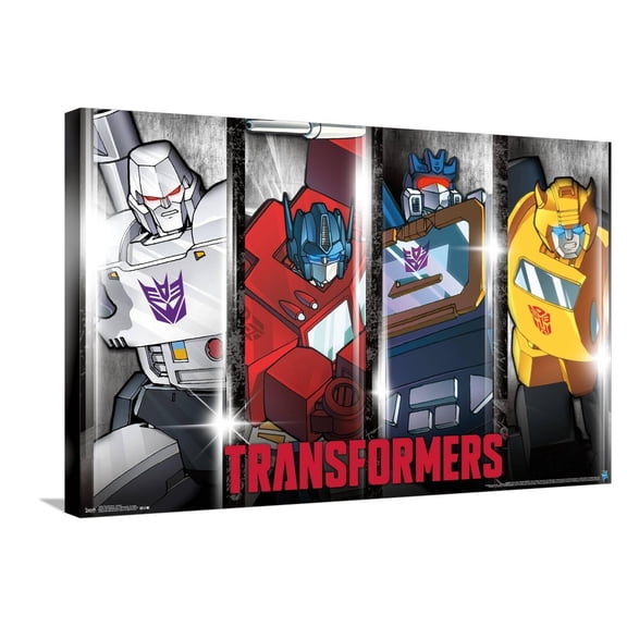 Hasbro Transformers - Classic Canvas Wall Poster, 22.375" x 34"