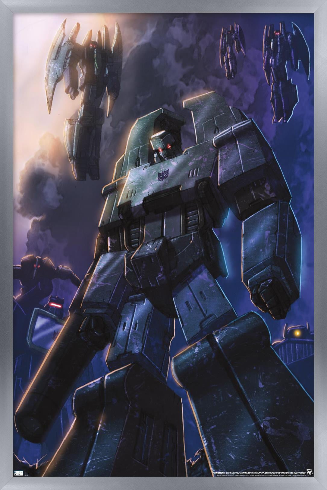 Hasbro Transformers - Decepticons Wall Poster, 14.725" x 22.375" Framed