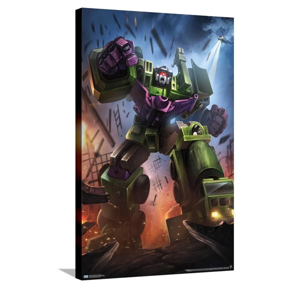 Hasbro Transformers - Devastator Canvas Wall Poster, 22.375" x 34"