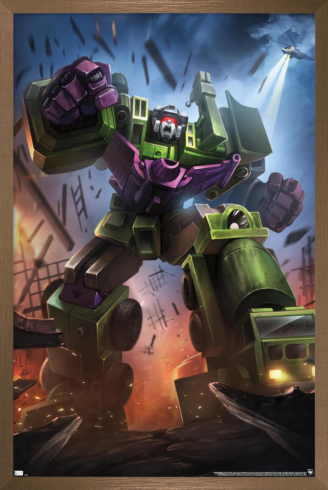 Hasbro Transformers - Devastator Wall Poster, 22.375" x 34" Framed