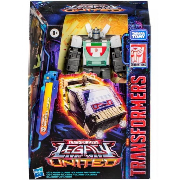 Hasbro Transformers Legacy Collectible Action Figures, Wheeljack, Child, Blue, Plastic, 1.2 lb