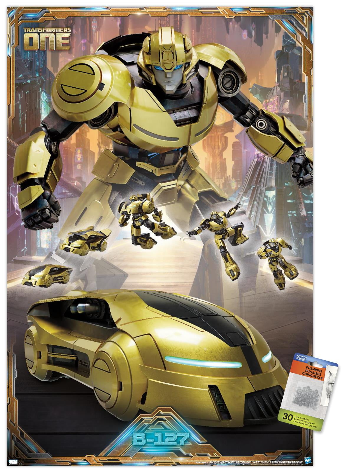 Hasbro Transformers: One - B-127 / Bumblebee Wall Poster with