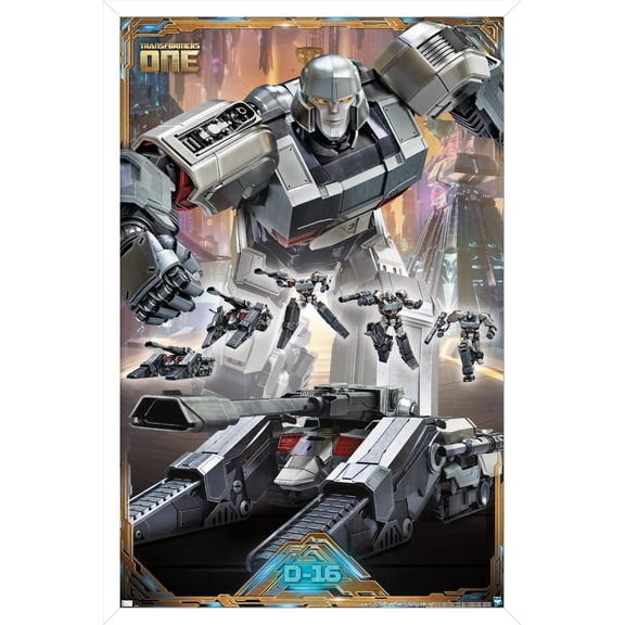Hasbro Transformers: One - D-16 / Megatron Wall Poster, 22.375" x 34" Framed