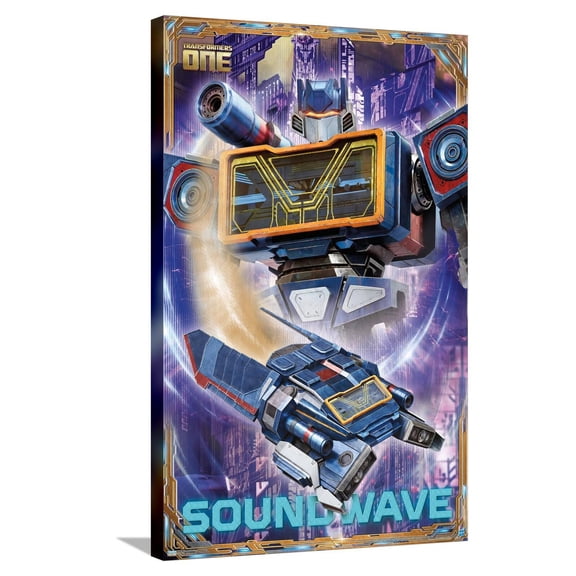 Hasbro Transformers: One - Soundwave Canvas Wall Poster, 22.375" x 34"
