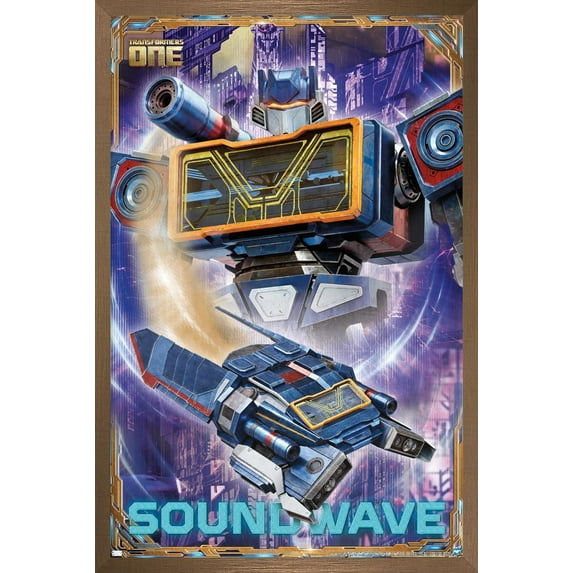 Hasbro Transformers: One - Soundwave Wall Poster, 22.375" x 34" Framed
